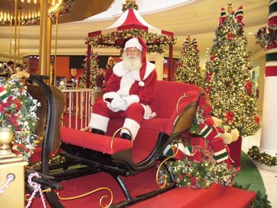 Papai Noel visita Eventos em São Paulo