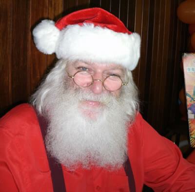 Papai Noel com Barba Real em São Paulo