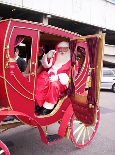 Papai Noel em Carruagem em São Paulo