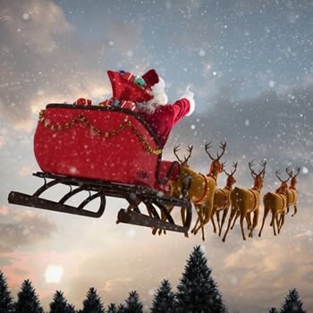 Visita do Papai Noel em São Paulo - SP